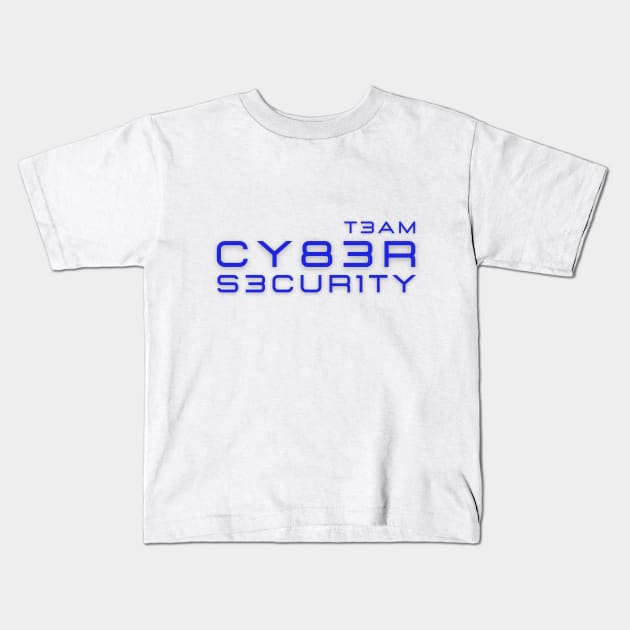 Cybersecurity Team Kids T-Shirt by VIPprojects